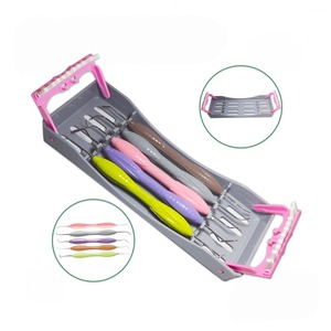 Sambrialmed International SI-66-60990 Juego de 5 Instrumentos Manuales para Restauración de Resina Compuesta Dental con Mango de Silicona - Product Image 1