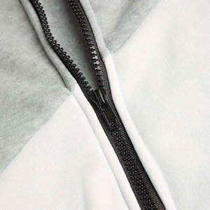 Conjunto de Sudadera con Capucha Oversize Casual de Otoño para Hombre Elite Vanguard International, de Algodón 100% con Lavado Ácido Sólido, Tejido de Lona, Tallas Grandes, 550g - Product Image 4