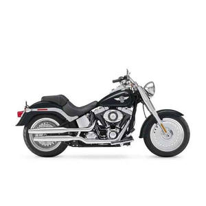 Motocicletas Harley-Davidson Softail Fat Boy Cruiser Usadas del 2013, de Perfil Bajo y Gran Presencia - Product Image 1