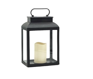 Classic Modern Indoor & Outdoor Metal Hanging Lantern Suitable For Garden Balcony Traditional Lighting Decor Portable Lantern - Product Image 6