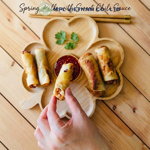 Plato de Madera Moderno con Grabado de Palma, Desechable, de Calidad de Exportación, para Campamentos, Mercados Europeos y Americanos - Product Image 4