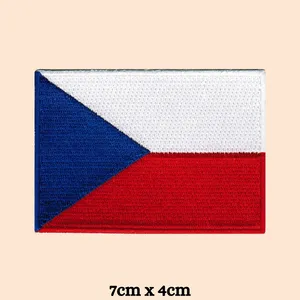 <b>Top</b> Selling Customized Design Eco-Friendly Canvas <b>PVC</b> Embroidery Patches High Quality Low MOQ 7-Day Sample Lead Time MAKRAH - Product Image 1