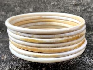 Brazalete Étnico Tribal Hecho a Mano, Ecológico, de Hueso Natural, Estilo Bohemio Vintage, Joyería de Moda para Mujer - Product Image 5