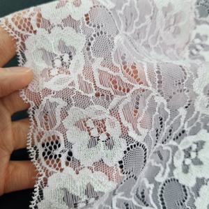 Tela de Encaje Floral de Dos Tonos, Encaje Festoneado de 13.5 cm para Lencería, Vestido, Tela de Encaje Romántica - Product Image 6