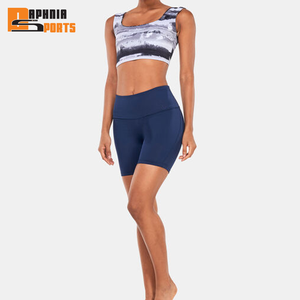 High Quality Custom 4 Way Stretch Plain <b>Elastic</b> Waist Women's Swimming Shorts Beach Shorts Women Swim Trunks Color Block - Product Image 3