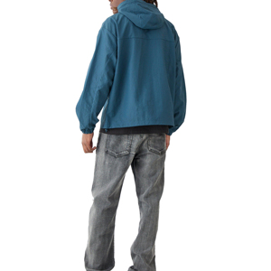Veste coupe-vent à capuche pour homme 2026, vente en gros, vêtements de sport d'extérieur, coupe-vent, séchage rapide, logo avant, service OEM - Product Image 4