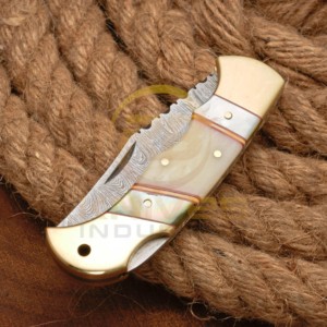 Best Selling Damascus Steel Hunting <b>Knife</b> Full Tang <b>Bone</b> <b>Handle</b> Bushcraft Survival <b>Knife</b> - Product Image 5