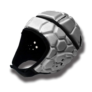 Casques de protection de rugby personnalisés de haute qualité avec logo coloré, coques souples professionnelles, protections de tête pour le football et le soccer pour hommes - Product Image 1