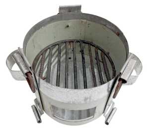 Parrilla de Carbón de Acero Inoxidable con Rejilla Extraíble - Product Image 1