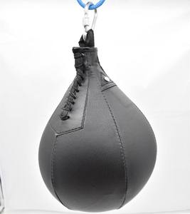 Ballon de vitesse en cuir PU pour entraînement de boxe, MMA, Muay Thai, frappe, esquive, entraînement de vitesse, coup de pied, frappe de poing - Product Image 2