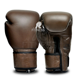 ถุงมือฝึกซ้อมมวยแบบมืออาชีพ  แบบเวลโครหรือเชือกผูก  สำหรับคิกบ็อกซิ่ง, MMA มวยไทย - Product Image 6