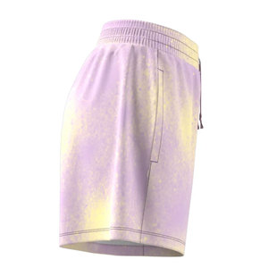 Shorts décontractés pour femmes, imprimé léopard élégant, avec taille élastique, cordon de serrage réglable, spandex/polyester, imperméable et respirant - Product Image 3