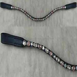 Chaîne en métal design à une rangée en cuir véritable en forme de vague de haute qualité pour les sourcils de cheval en Cob Full Sizes - Product Image 2