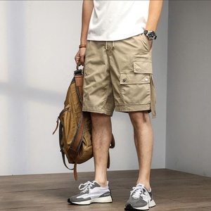 ECONEX SPORTS 2025, venta al por mayor de pantalones cortos de algodón Cargo para hombre, diseño informal con múltiples bolsillos, secado rápido, transpirable, cintura media - Product Image 4