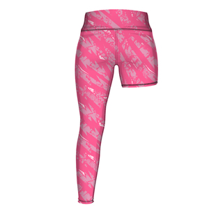 Leggings de Compresión de Una Pierna para Hombre, Hasta la Rodilla, para Baloncesto, Yoga, Fitness, con Estampado Digital, Transpirables - Product Image 3