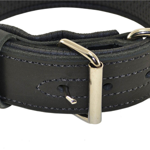 Heavy Duty PU Sheepskin PU Leather Made Dogs <b>Collar</b> OEM & ODM Service <b>Pets</b> Supplies Dogs Leathers <b>Collars</b> - Product Image 3