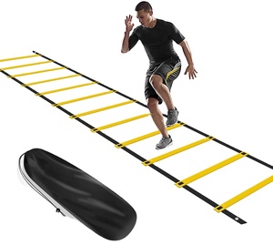 Hot Wholesale Customised Logo Soccer Agility Ladders for Football Training-Outdoor Use Speed Training Set EVA/Nylon/Polyester - Product Image 3
