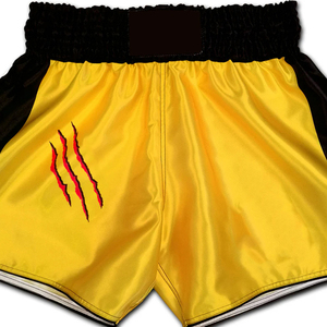 กางเกงมวยไทยทรงสลิม ดีไซน์ใหม่ วัสดุคุณภาพสูง สำหรับผู้ชายและผู้หญิง - Product Image 4