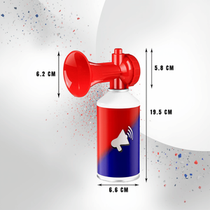 Klaxon d'air multifonction 7,3 oz, haute décibels 112 dB, pour activités de plein air, taille 330 ml, idéal pour la randonnée, le camping et les événements sportifs - Product Image 1
