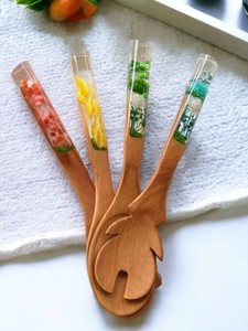 resin spoon heat resistant resin spoon durable resin spoon reusable resin spoon non toxic resin spoon bpa free resin spoon eco - Product Image 6