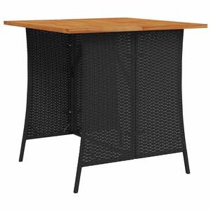 Set Divano da Giardino Nero e Bianco Crema - Product Image 4