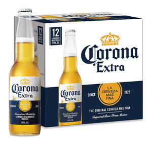 Cerveza Corona Extra en Latas Mini de 250ml, Paquete de 30 Unidades para Hoteles, Suites y Salas Ejecutivas, Suministro al por Mayor - Product Image 1