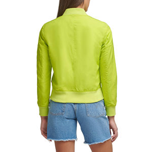 Blouson d'hiver matelassé respirant pour femme, style tissé, avec fermeture éclair, personnalisable, vente en gros usine - Product Image 2