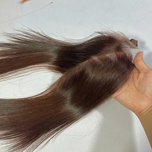 Extensiones de Cabello Humano Skin Weft, Cabello Virgen Vietnamita, Doble Trama a Máquina, Cabello Liso, Todos los Colores Disponibles - Product Image 4