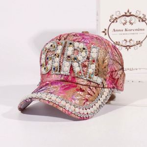 Gorra de Béisbol Unisex Original con Pedrería, Estilo Deportivo, 6 Paneles, Tela Común de Poliéster/Algodón, Venta al Por Mayor - Product Image 2
