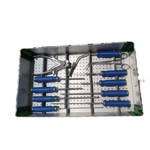 Premium Quality Stainless Steel Orthopedic Spine Surgical <b>Instrument</b> Set Retractor Case for <b>Neurosurgery</b> Procedures CE ISO - Product Image 3