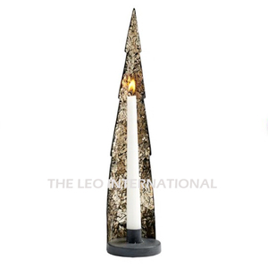 Most Attractive Look Golden Plated Christmas <b>Tea</b> <b>Light</b> Candle Holder Blank Sublimation For Office Decor Seasonal Celebration - Product Image 6