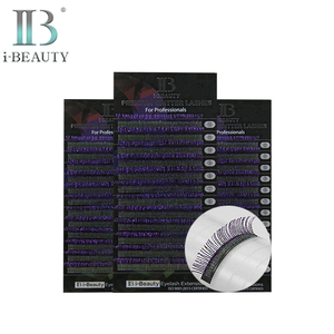i-BEAUTY Eyelash Extension - ib Metallic Glitter <b>Lash</b> (Purple) <b>individual</b> eyelash South Korea Hand Made High Quality Colorful - Product Image 1