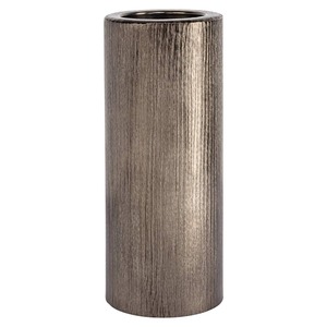 Inner Glow Cylinder <b>Candle</b> <b>Holder</b> Textured Stainless Steel Durable Home Decoration 35cm <b>Tall</b> - Product Image 5