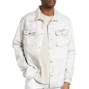 Camisa de Mezclilla Casual con Diseño Clásico de Botones, 100% Algodón, Transpirable y de Secado Rápido, Estilo Moderno en Oferta - Product Image 1