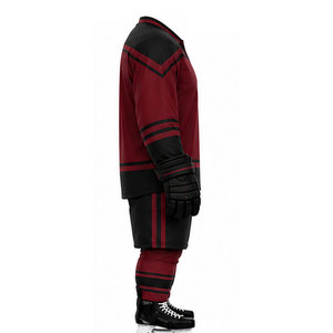 Tenue de hockey sur glace pour homme – Design uni, tissu doux, léger et confortable – Style simple pour équipe - Product Image 2