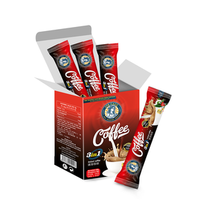 Meilleure Vente : Café Instantané 3-en-1 Arabica & Robusta Torréfaction Italienne, Café Moulu en Poudre Sans Sucre, Goût Premium, Énergisant - Product Image 2