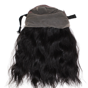 Nuestras pelucas de cabello virgen con encaje frontal HD y densidad 250 ofrecen un aspecto natural con cabello humano suave y real, y una línea de cabello indetectable. - Product Image 2