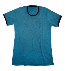 Camiseta 100% algodón para hombre, corte holgado, estampada, venta al por mayor, logotipo personalizado, camiseta de poliéster para hombre, de secado rápido, transpirable, deportiva. - Product Image 6