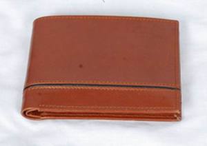 Portefeuille en cuir pour homme, portefeuille fin à double pli, porte-cartes, avec boîte cadeau, portefeuilles en cuir PU pour homme, porte-monnaie avec impression personnalisée - Product Image 5
