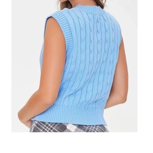 Suéter sin mangas romántico personalizado con precio al por mayor, chaleco de ganchillo para mujer, chaleco tejido de proveedor de Bangladesh - Product Image 5