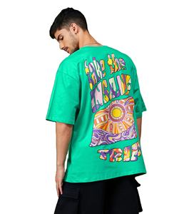 Camiseta Gráfica de Algodón 100% Personalizada con el Logotipo de su Marca al por Mayor, Camisetas Personalizadas para Hombre, Camisetas Casuales Lisas para Hombre - Product Image 1