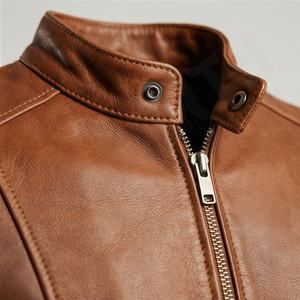 Veste de moto en cuir véritable pour homme de qualité supérieure, nouvelle arrivée, vestes de moto d'hiver, protections amovibles, personnalisables - Product Image 4