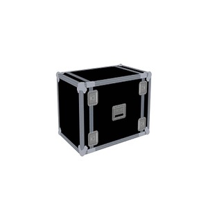Étui de vol d'amplificateur noir 8U de qualité supérieure de l'Inde robuste et portable durable avec norme de qualité d'exportation - Product Image 1