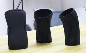 Genouillères de compression souples en néoprène GAF Custom 7 mm pour l'entraînement, la musculation et la protection des genoux en salle de sport – Qualité professionnelle - Product Image 4