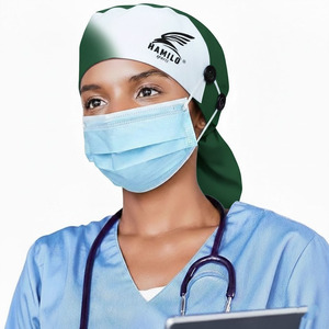 Meilleur design, logo OEM, bonnets d'infirmière élastiques et ajustables pour hommes et femmes, médecins, dentistes, chirurgiens, avec impression, chapeau d'infirmière dentaire - Product Image 4