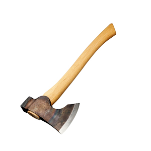 ขวานสแตนเลสเกรดอุตสาหกรรม ด้ามไม้ สำหรับตัดฟืน เครื่องมือตัดไม้กลางแจ้ง - Product Image 3