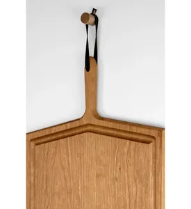 Planche à découper en bois artisanale, cadeau pour l'inauguration de maison et les mariages, planche à découper artisanale moderne pour collection de cuisine de luxe - Product Image 4