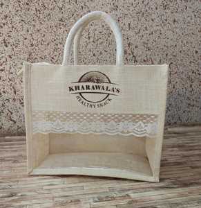 <span class=keywords><strong>Borsa</strong></span> Promozionale in Juta Personalizzata con Stampa, <span class=keywords><strong>Borsa</strong></span> Tote in Juta per <span class=keywords><strong>Future</strong></span> Earth Summit, Manico in Corda, Grande <span class=keywords><strong>Borsa</strong></span> Ecologica per Esposizioni e Shopping - Product Image 2