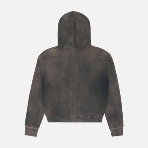 Sudadera con Capucha Extra Grande para Hombre, 100% Algodón, Felpa Francesa, Color Sólido, Casual, con Bolsillo Delantero, Acabado Lavado - Product Image 2