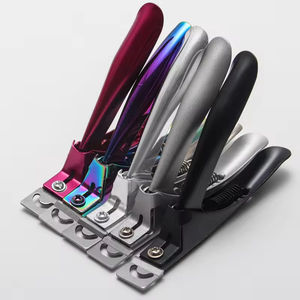 Cortauñas para Uñas de Gel, Uñas y Puntas de Uñas, Cortauñas Ergonómico de Acrílico para Uñas Artificiales Gruesas con Acabado Liso - Product Image 4